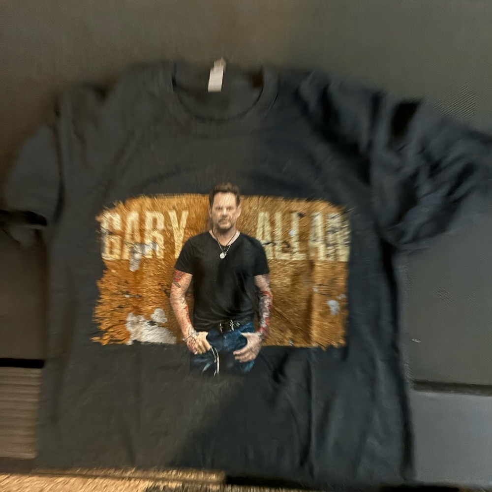 Black Gary Allan Concert Tee